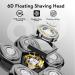 Kibiy MS-672 Replacement Blade Head for Bald Head Shaver - Electric Shaving for Men (Shiny Black) | International Shipping Available - Buy Online on GoSupps.com