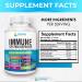 8-in-1 Immune System Support: Vitamin C, D3, Zinc, Elderberry, Echinacea, Turmeric, Ginger, Garlic - 1000mg, 5000iu, 40mg, 250mg, 40mg, 100mg, 150mg, 150mg - Buy Online on GoSupps.com