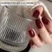 Glitter Red Nail Polish Wine Red Nail Polish Water-Based & Chip Resistant Nail Varnish Highly Pigmented Shimmer Nail Gel Quick Dry Nail Polish for Art Manicure DIY at Home - Buy Online on GoSupps.com