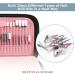 Nail Drill Bit Holder Case | Acrylic Efile Organizer | Waterproof Storage Bag | Black - Buy Online on GoSupps.com