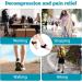 Comfortable Heel Cushions for Pain Relief | Plantar Fasciitis & Heel Spur Support (1 Pair - Large - Buy Online on GoSupps.com