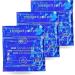 9x premium cooling pads cold pack gel blue 16x16 cm - cool & cold compress - heat cushion & cooling packs - cooling pillows - for wisdom tooth pain & fever - children & adults 9x piece