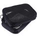 Beaupretty 6 StK Small Mesh Make-Up Bag - Portable Cosmetic Storage with Zip Pocket - Set of 3 Black - Perfect for International Shipping - Buy Online on GoSupps.com