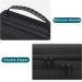 Canboc Diabetic Supplies Travel Case - Organizer for Glucose Meter, Test Strips, Lancets, Insulin Pens & More - Black - Buy Online on GoSupps.com