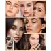 Eyebrow Stamp and Eyebrow Stencil Kit 16 in 1 Waterproof Brow Cream Stamping Eyebrow Gel Shaping Set Eyebrow Pomade Stamp Trio Kit Eyebrow Stamp Stencil Applicator Kit for Brow Makeup - Chocolate - Buy Online on GoSupps.com