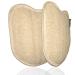 2 Count of Natural Egyptian Loofah Exfoliating Pads Scrubber for Shower Natural Loofah Sponge Pads & Body Sponge Scrubber Deep Clean & Invigorate Your Skin for Men and Women