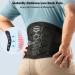 FREETOO Back Support Belt for Lower Back Pain Relief Medical Grade Back Brace with Lumbar Pad for Women & Men Anti-skid Lumbar Support for Herniated Disc Sciatica XL Size(waist:47.5''-53.9'') Black XL(waist:47.5''-53.9'') - Buy Online on GoSupps.com