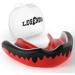 Legenda Mouth Guard Boxing MMA for Adults & Youth Sports Mouthguard for Football Hockey - Martial Arts Mouthpiece Wrestling Jiu Jitsu Muay Thai BJJ Karate Kickboxing One Size w Case - Red