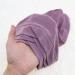 SING F LTD 2PCS Turban Cap Bundle - Soft Elastic Fashion Headwear for Women, Ideal for Hair Loss, Curly & Long Hair - Pink Purple - Buy Online on GoSupps.com
