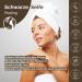 Fatima's Garden Black Soap with Rose Oil - 100% Natural Exfoliating Soap 150g for Glowing Skin - Buy Online on GoSupps.com
