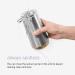 simplehuman 10 oz. Touch-Free Foam Sensor Pump in Mandarin Orange | Refillable Cartridge | Brushed Stainless Steel Soap Dispenser - 2022 Model - Buy Online on GoSupps.com