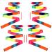 Lusofie 4Pcs Rhythmic Gymnastics Dance Ribbon Sparkling Dance Ribbons Long Ribbon Dancer Wand Dancing Ribbon Streamers for Girls Kids Play Artistic Dancing Training(78.7inch)