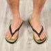 Buy Mnsruu Oil Painting Sunflower Flip Flop Sandals | Stylish Home Slippers for Men & Women - Perfect for Travel Spa & Relaxation - Buy Online on GoSupps.com