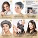 Flaxseed Deep Conditioning Heat Cap - Boloye Cordless Microwave Hot Cap for Natural Curly Hair Care (Leopard, 10 PCS) - Buy Online on GoSupps.com