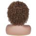 14-Inch Brown Curly Afro Wig for Women - Natural Kinky Bob with Ponytail | Perfect Volume for Black Women - Buy Online on GoSupps.com
