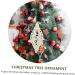 Artibetter 2pcs Christmas Pine Cone Pendant Nativity Ornaments Pine Shape Pendant PVC Conch Pendant Wall Assorted Color 14X6CM - Buy Online on GoSupps.com