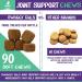 SWAGGY TAILS Glucosamine for Cats - Joint Inflammation Supplement with MSM, Chondroitin & Antioxidants | Premium Arthritis Pet Supplements (90 Chews) - Buy Online on GoSupps.com