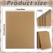 20 Pcs Book Board  80 Pt 0.086'' Thick Binders Board Chipboard Designer Bookboard Heavy Duty Chipboard Sheets Bookbinding Supplies for Book Binding Materials Cover (8.5 x 11 Inches) - Buy Online on GoSupps.com