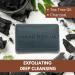 Tea Tree Oil and Charcoal Exfoliating Soap Bar - Made In U.K Exfoliating Body Scrub Soap for Spots Blackheads Pimples Blemishes Oily Skin | Paraben and Cruelty FREE-100g - Buy Online on GoSupps.com