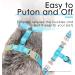 Thinkpet No-Pull Dog Harness & Leash Set - Breathable Adjustable Harness for Small Medium & Large Dogs - Padded Reflective Safety Gear - Blue - Buy Online on GoSupps.com