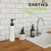 Earth's Essentials 8 oz. Refillable Pump Bottles (4 pack) | HDPE Plastic, Patented Funnel | Ideal for Lotions, Shampoos, Massage Oils - Buy Online on GoSupps.com