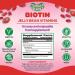 Human Beanz Extra Strength Biotin Jelly Bean Gummy Vitamins - 5000mcg for Hair, Skin & Nails - 120 Strawberry Blast Jelly Beans - Kosher Certified - Buy Online on GoSupps.com