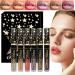 Lip Gloss - Liquid Lipstick | Glitter Lip Balm 6 Colors 2.5ml | High Shine Liquid Lipstick Beauty Makeup Set for Working Women Girls House Vacation - Buy Online on GoSupps.com