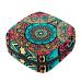 Menstruation bag with zipper women's napkin bag tampons collecting bags for women and girls (vintage Indian ethnic mandala flower pattern) Color 6
