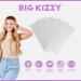 Big Kizzy Ultra Stick Replacement Tape for Hair Extensions - Strong Hold Residue Free 48 Tabs - 6-8 Weeks Wear International Shipping Available - Buy Online on GoSupps.com