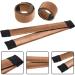 Hair Bun Shaper Set with Donut, Bun Marker, Ponytail Tools, Bobby Pins & Elastic Bands - Brown Bun Maker Kit for Women & Kids - Buy Online on GoSupps.com