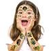 Encanto Glow In The Dark Tattoo Stickers - 10 Sheets | Birthday Party Supplies for Kids | Temporary Tattoos for Girls & Boys - Multicolored - Buy Online on GoSupps.com
