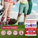 NuvitaGarden Mega CoQ10 400mg Superior Absorption Coenzyme Q10 Supplement Powerful-Antioxidant for Heart Health & Energy Production 90 Softgels - Buy Online on GoSupps.com