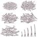Mardatt Silver Crocodile Hair Clips DIY Hair Bows Clips for Crafts (Assortment Set) 1pc (270pack)