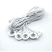 Buy Discount Tens Lead Wires with Port Doubler & 4 Snap Connectors (2 Pack) - 2.35mm Shielded Plug - International Shipping Available - Buy Online on GoSupps.com