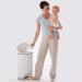 KORBELL Maxi Diaper Waste Bin 26L - White Eco-Friendly Pedal Bin for 60 Coats - Economical Solution for Diaper Disposal - Buy Online on GoSupps.com