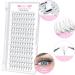 5D-C-0.10-12 Pointy Base Pre Made Fans Eyelash Extensions - 12mm C D Curl Russian Volume Lashes - 0.05 0.07 0.10 Pre Fanned Lash Extensions - Buy Online on GoSupps.com