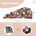 Jocero Bamboo Hair Turban Towel for Women - Long Hair Towel with Button & Hair Tie - Black & Red - Buy Online on GoSupps.com