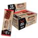 Jack Link's Beef Jerky Bars Original 12 Count - 7g of Protein and 80 Calories Per Protein Bar Made with Premium Beef No added MSG - Keto Friendly and Gluten Free Snacks (Packaging May Vary)