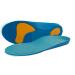 Pro11 wellbeing Dual Shock Orthotic Sports Insole Balance Correction and Rigid Support Base for Over Pronation and Plantar Fasciitis (9-10.5) Blue