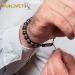 MagnetRX Hematite Bracelet | MAX Strength Magnetic Stones | Beaded Bracelet for Men and Women | Silver Titan 8mm Bead - Buy Online on GoSupps.com