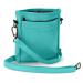 Ostfriesenpfoten treats 'Frieda' for dogs made of high -quality synthetic leather - turquoise size M - Feeding bags with Easyopen single -handed lock - Gassitasche for dog losing turquoise