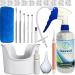 EARPROS Ear Wax Removal Tool Kit Ear Cleaning System Ear Irrigation Kit - Ear Washer for humans with 30 Soft Disposable Tips and LED Light 1