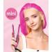 Buy Terviiix Mini Flat Iron - Adjustable Temperature Travel-Size Hair Straightener for Short Hair & Curls - Portable Dual Voltage Auto-Off Ceramic Curler in Hot Pink - Buy Online on GoSupps.com