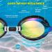 Portzon Dynamics Anti-Fog Clear Swimming Goggles for Adults - Black - Buy Online on GoSupps.com