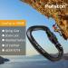 Paliston Locking Carabiner - 25kN 5600lb Climbing Carabiner Screw Gate D Shape Carabiner B-All Black Pack of 5 - Buy Online on GoSupps.com