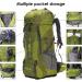 WintMing 75L Waterproof Hiking Backpack with Rain Cover - Olive Green | Men's & Women's Camping Backpack - Shoes Warehouse Included - Buy Online on GoSupps.com