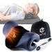 ESTIO neck extension with heat tease stretcher for neck pain neck savior against headache Cloudy Neck for naked orthopedic dark blue