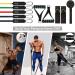 23Pcs Resistance Bands Set with Handles, Loop Bands, Jump Rope, Figure 8 Band - Workout Essential Kit - Buy Online on GoSupps.com
