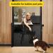 Retractable Baby Gate Mesh Baby Gate or Mesh Dog Gate 33" Tall Extends up to 55" Wide Child Safety Gate for Doorways  Stairs  Hallways  Indoor/Outdoor(33x55 Inch  Black) 33x55 Inch Black - Buy Online on GoSupps.com