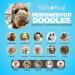 The Doodle Brush - Best Dog Comb for Goldendoodles & Labradoodles | Pet Comb for Medium & Long Hair Dogs | Metal Ridge & Fellkamm   - Buy Online on GoSupps.com
